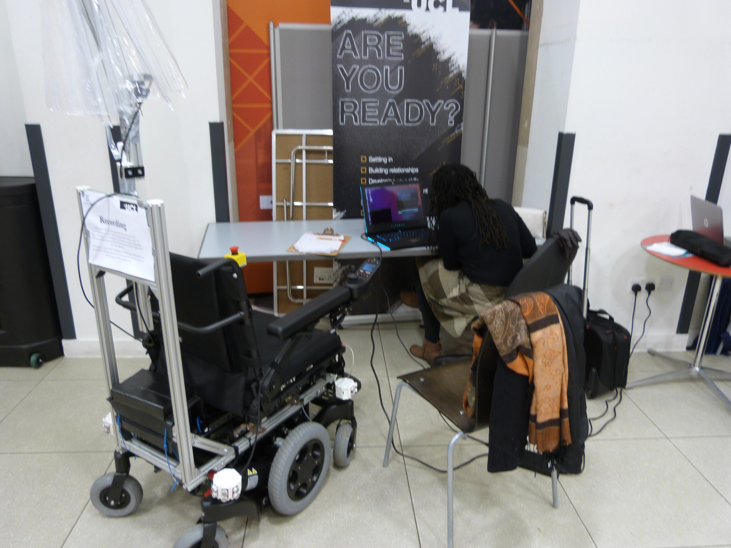 UCL: Smart weelchair experiment