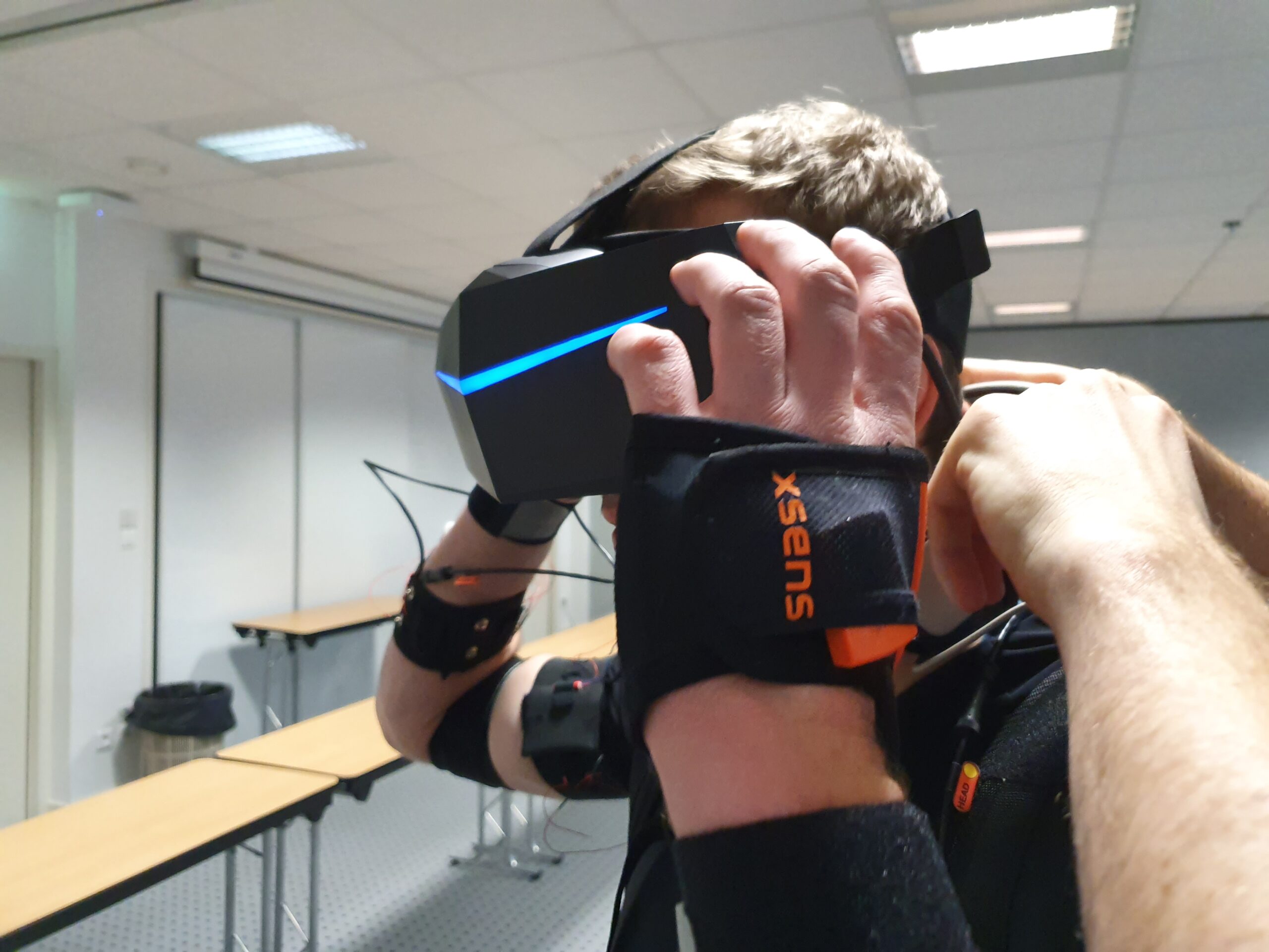 Experiments in Virtual Reality at INRIA Rennes