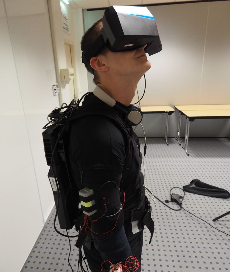 Second round for experiments in Virtual Reality at INRIA Rennes